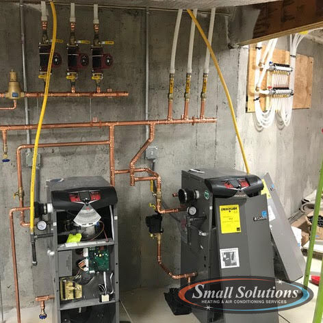 Small Solutions offers Heating Repair in basement in Frederick County